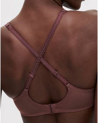 Neckline underwired bra Simone Pérèle Emblème (Byzantin)