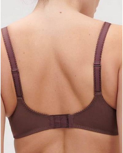 Neckline underwired bra Simone Pérèle Emblème (Byzantin)