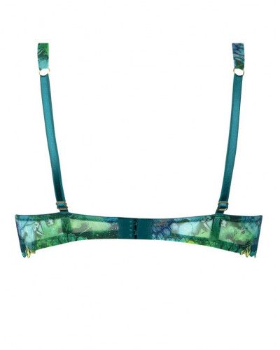 Soutien-gorge coques Lise Charmel Grâce Aquatique (Floral Aqua)