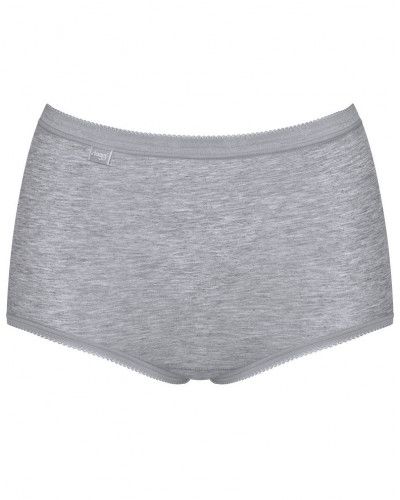 Basic + Maxi knickers (Pack of 4) Sloggi (Blanc/noir/marron/gris)