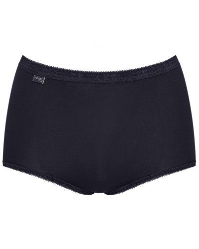 Bragas Maxi Basic + (Paquete de 4) Sloggi (Blanc/noir/marron/gris)