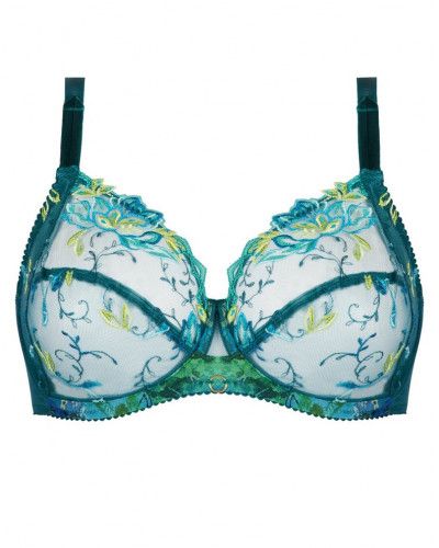 Soutien-gorge armatures bien-être Lise Charmel Grâce Aquatique (Floral Aqua)