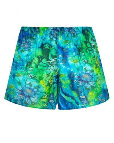 Short de noche Lise Charmel Grâce Aquatique (Floral Aqua)