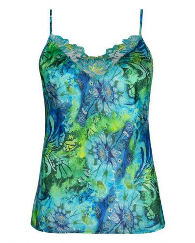 Camisole Lise Charmel Grâce Aquatique (Floral Aqua)