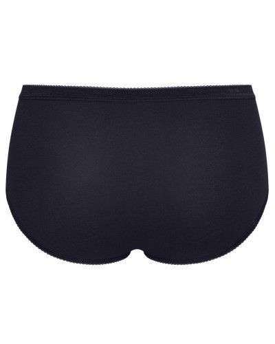 Midi Brief Sloggi Basic + (Pack of 3) (Noir/lilas/blanc)