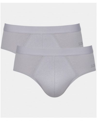 Brief Sloggi Men GO ABC (Set of 2) (Platinum)