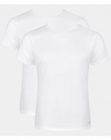 Camiseta con cuello redondo Sloggi for Men GO ABC (Juego de 2) (Blanco)