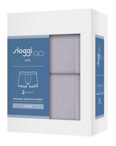 Calzoncillos largos Sloggi Men GO ABC (Juego de 2) (Platinum)