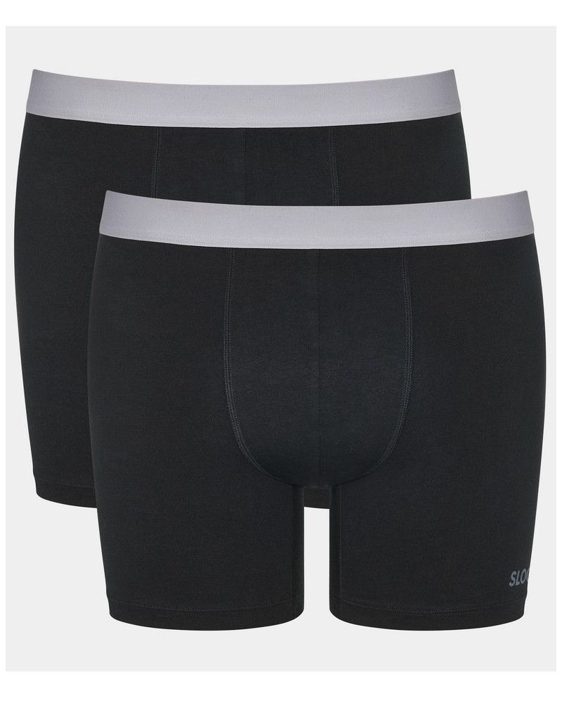 Calzoncillos largos Sloggi Men GO ABC (Juego de 2) (Negro)