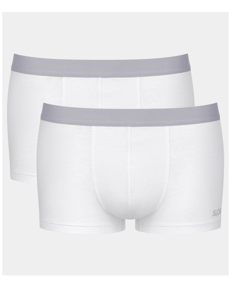 Boxers Sloggi Men GO ABC (Set of 2) (White)