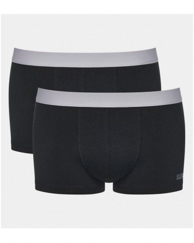 Boxers Sloggi Men GO ABC (Set of 2) (Black)