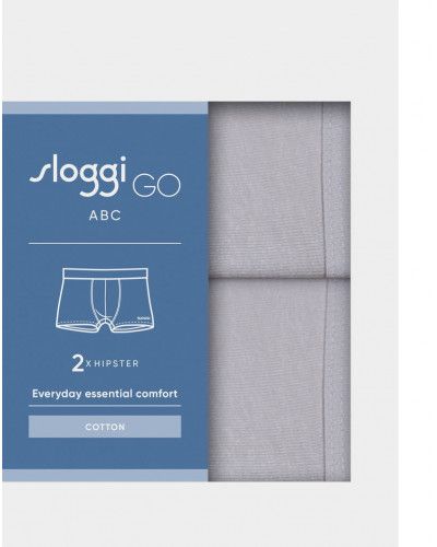 Boxers Sloggi Men GO ABC (Set of 2) (Platinum)