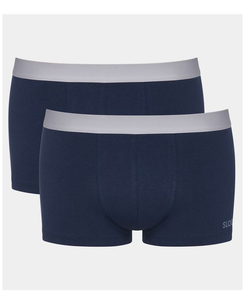 Boxers Sloggi Men GO ABC (Set of 2) (Navy)