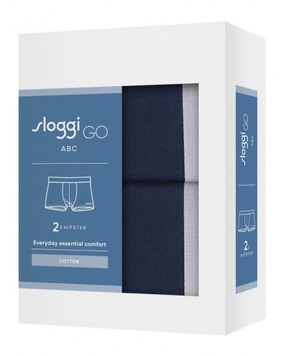Boxers Sloggi Men GO ABC (Set of 2) (Navy)