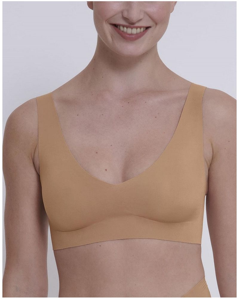 Bralette escote Sloggi Zero Feel (Nostalgic Brown)