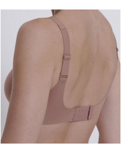 Bralette plunging neckline Sloggi ZERO Feel (Cacao)