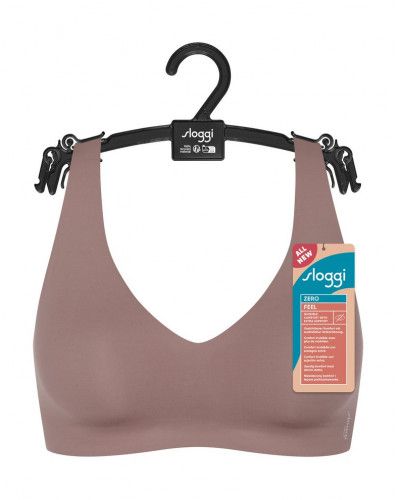 Sostén escote bajo Sloggi ZERO Feel (Cacao)