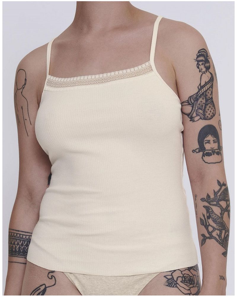Camiseta de interior Sloggi GO Ribbed (Angora)