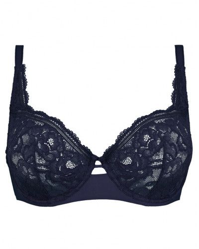 Soutien-gorge corbeille à armatures Sans Complexe Lily (Bleu Marine)