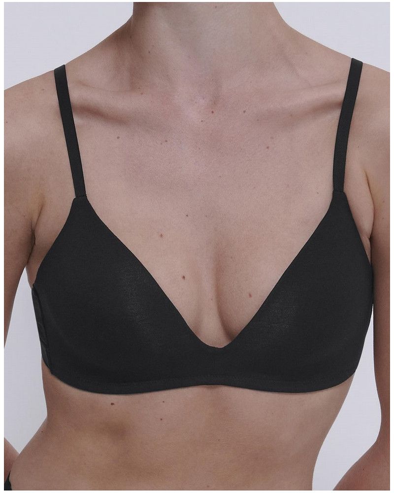 Sujetador sin arcos Sloggi GO Casual (Negro)