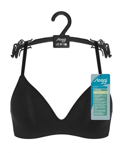 Soutien-gorge sans armature Sloggi GO Casual (Noir)