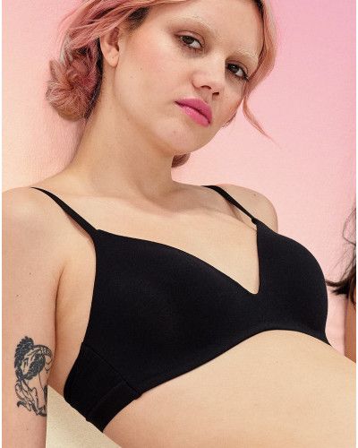 Soutien-gorge sans armature Sloggi GO Casual (Noir)