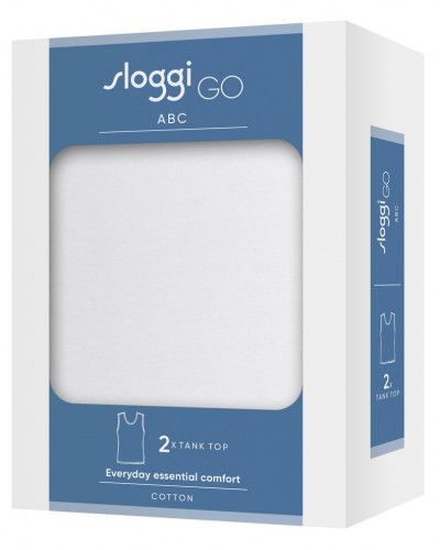 Tank top Sloggi men GO ABC (Set of 2) (White)