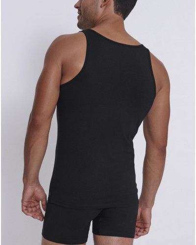 Débardeur Sloggi men GO ABC (Lot de 2) (Noir)