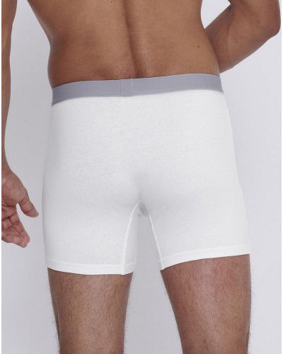 Boxers longs Sloggi Men GO ABC (Lot de 2) (Blanc)