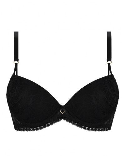 Soutien-gorge coque Antigel Atelier Séduction (Noir)