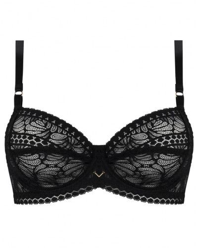 Soutien-gorge armatures Antigel Atelier Séduction (Noir)