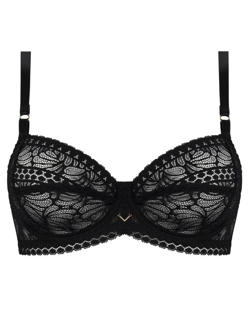 Underwired bra Antigel Atelier Séduction (Black)