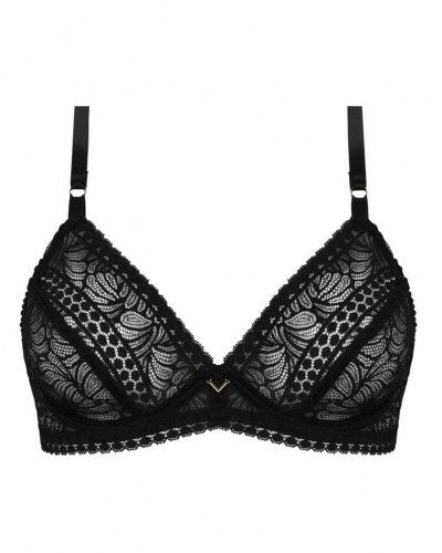 Triangle bra Antigel Atelier Séduction (Black)
