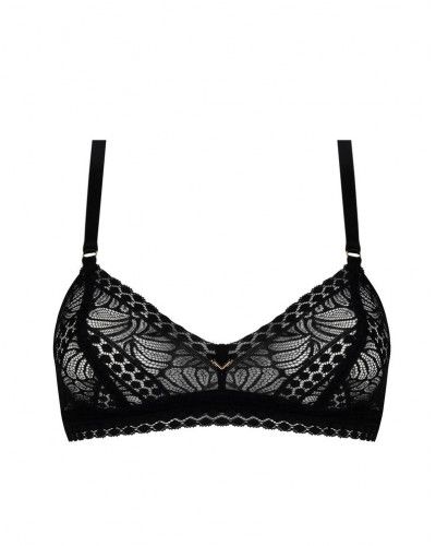 Soutien-gorge sans armature Antigel Atelier Séduction (Noir)