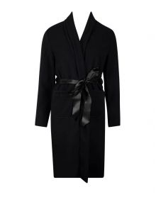 Long dressing gown Antigel Simply Perfect (Noir Polaire)
