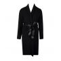 Long dressing gown Antigel Simply Perfect (Noir Polaire)