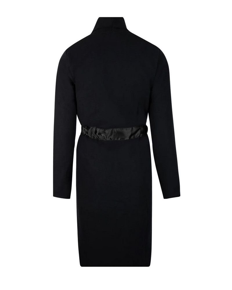 Long dressing gown Antigel Simply Perfect (Noir Polaire)