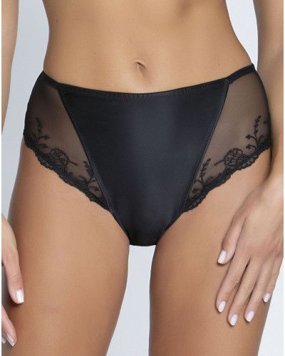 High waist brief Lise Charmel Splendeur Soie (Black)