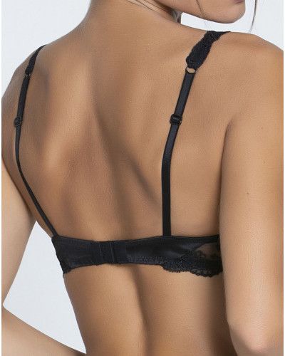 Soutien-gorge LISE CHARMEL Splendeur Soie Grenat - Taille 85E Avec Armature - Neuf étiqueté