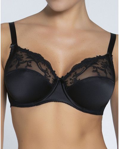 Soutien-gorge armatures bien-être Lise Charmel Splendeur Soie (Noir)