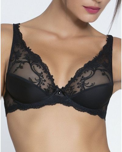Soutien-gorge glamour Lise Charmel Splendeur Soie (Noir)