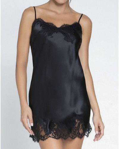 Charm nightdress Lise Charmel Splendeur Soie (Black)