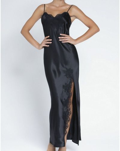 Vestido de noche largo Lise Charmel Splendeur Soie (Negro)