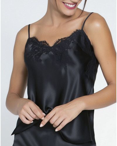 Camisole Lise Charmel Splendeur Soie (Negro)