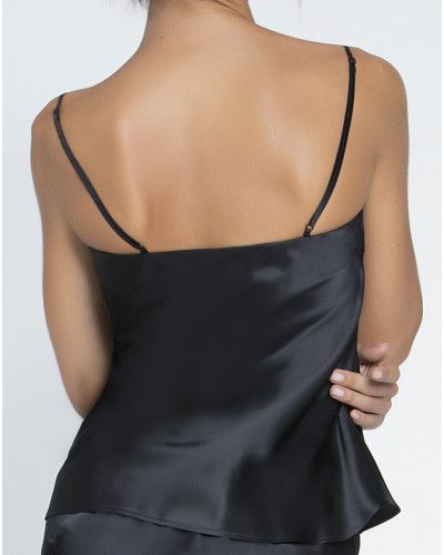 Camisole Lise Charmel Splendeur Soie (Negro)