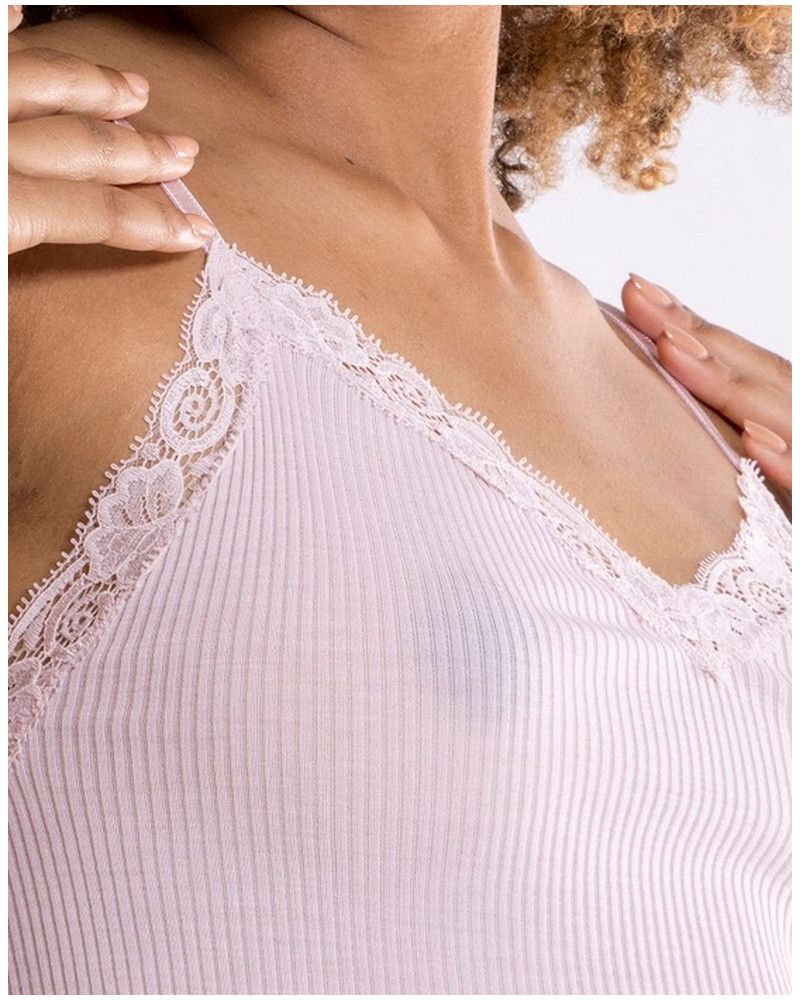 Haut Oscalito Rose Fushia Lamé Taille 40 - Manches 3/4, Polyester/élasthanne, Neuf Sans étiquette