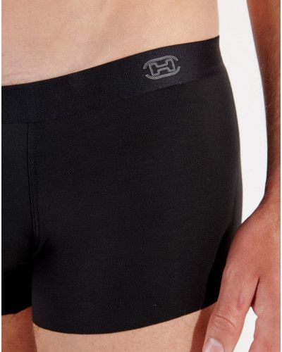 Boxer confort HOM Modal Clean Cut (Noir)