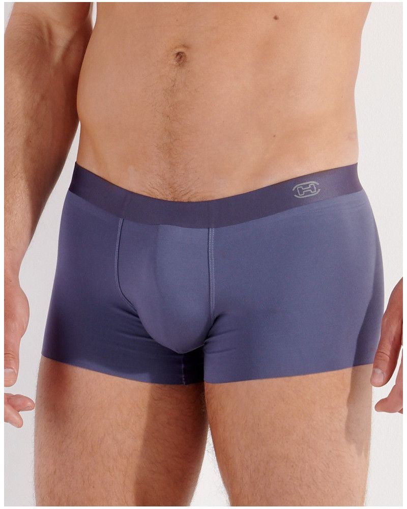 Bóxer comodo HOM Modal Clean Cut (Gris)