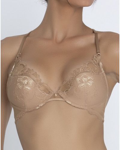 Sujetador triángulo con aros Lise Charmel Déesse en Glam (Déesse Nude)