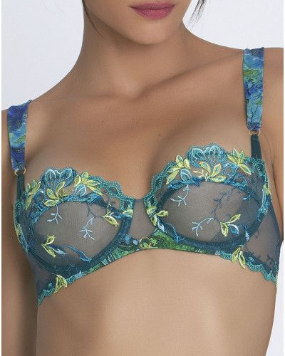 Sujetador de media copa Lise Charmel Grâce Aquatique (Floral Aqua)